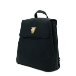 ZAINO BLACK WITH HEAD PANTERA