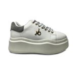 SCARPA WHITE RB GOLD LATERALE