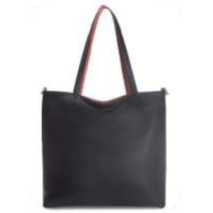 BORSA BLACK/RED REVERSIBILE