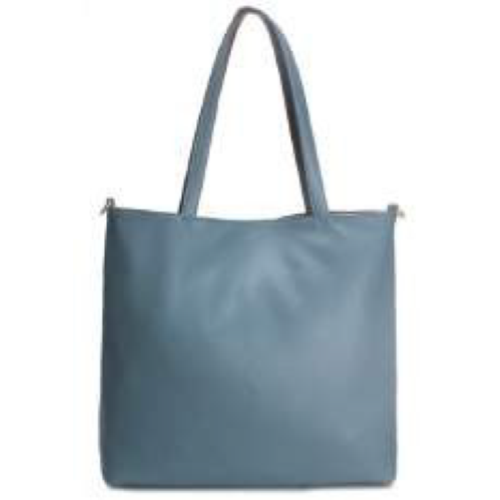 BORSA COFFEE/BLUE REVERSIBILE