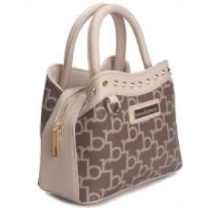 BORSA COFFEE WITH BEIGE PRINTING