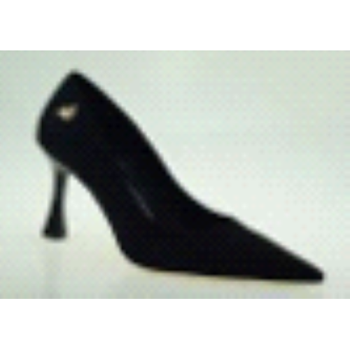 DECOLLETTE BLACK CON ACCESSORIO RB GOLD LATERALE