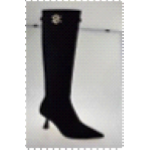 STIVALE BLACK CON ACCESSORIO RB GOLD