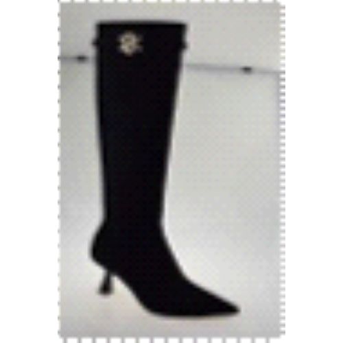 STIVALE BLACK CON ACCESSORIO RB GOLD