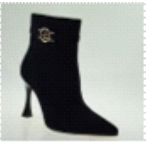 STIVALLETTO BLACK CON RB IN CERCHIO GOLD