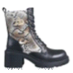 ANFIBIO BLACK/SNAKE CON LACCI