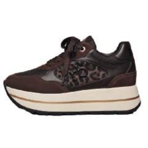 SCARPA BROWN LEOPARD LATERALE RB GOLD
