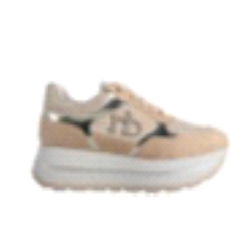 SCARPA CAMEL DETTAGLI GOLD RB BRILLANTINATA