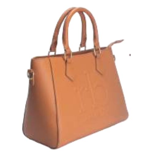 BORSA COGNAC DOPPIO MANICO E TRACOLLA RB AVANTI