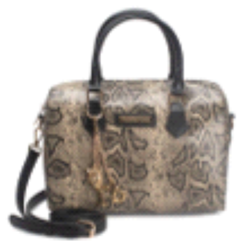 BORSA BAULETTO BROWN SNAKE 
