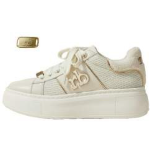 SCARPA WHITE LATERALE GLITTERATO 