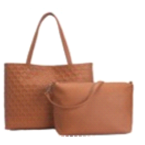 BORSA BROWN REVERISIBILE